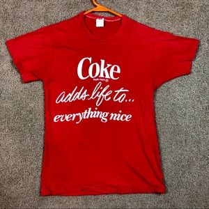 Coca-Cola ‘80s Single Stitch vintage shirt.